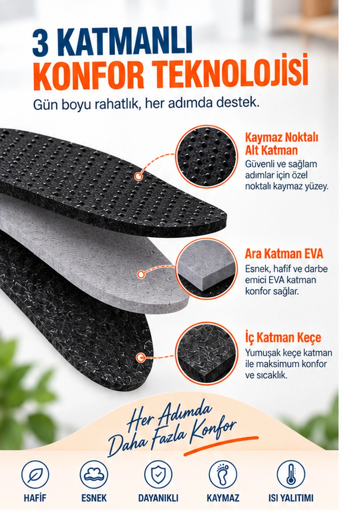 Hobi Tabanı 10 mm Siyah – Kaymaz EVA Keçe Örgü Patik, Pandif, Bot ve Terlik Tabanı 