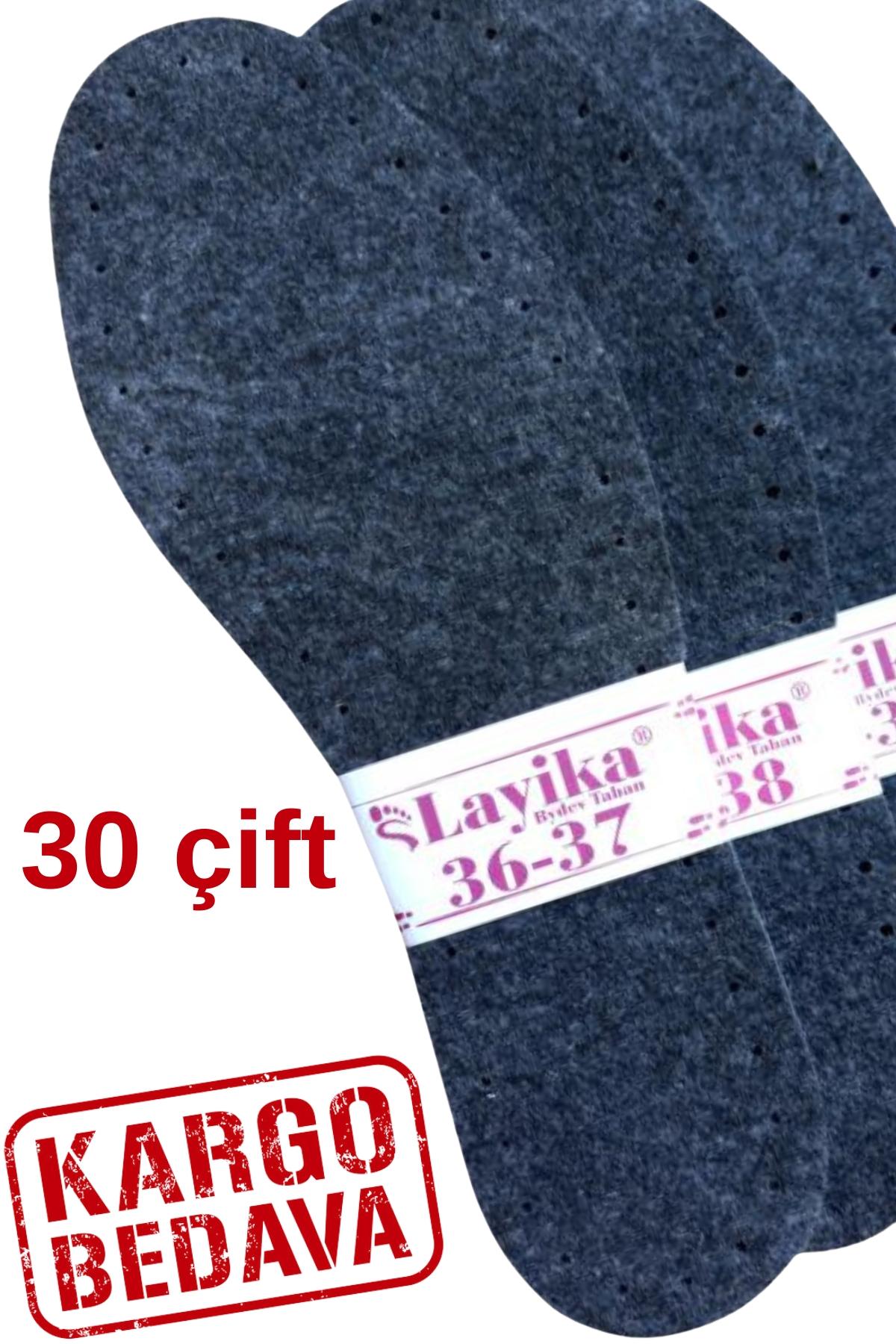 Keçe Kaplamalı Eva Tabanlık 2 Katmanlı 30 Adet