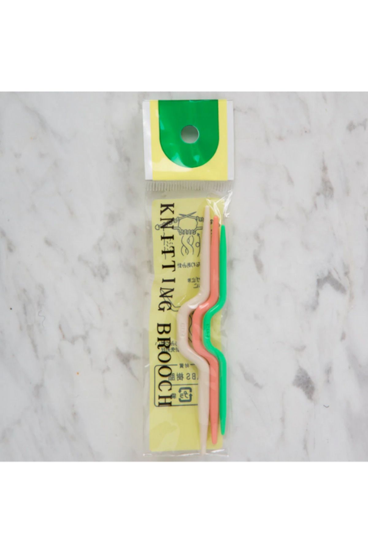 Bükümlü Plastik Saç Örgü Şiş 3 Parça