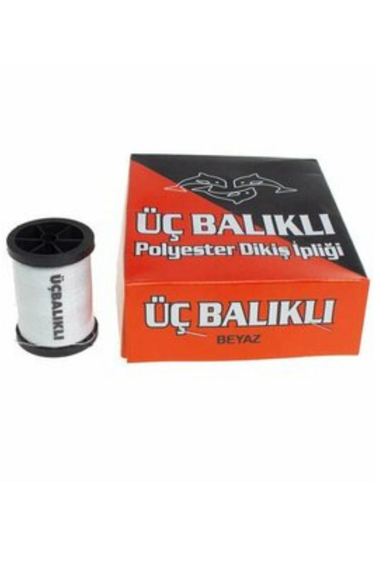 6 Adet Beyaz Dikiş Ipliği