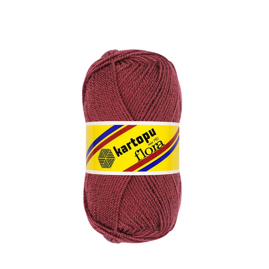 KARTOPU FLORA - K761 BORDO