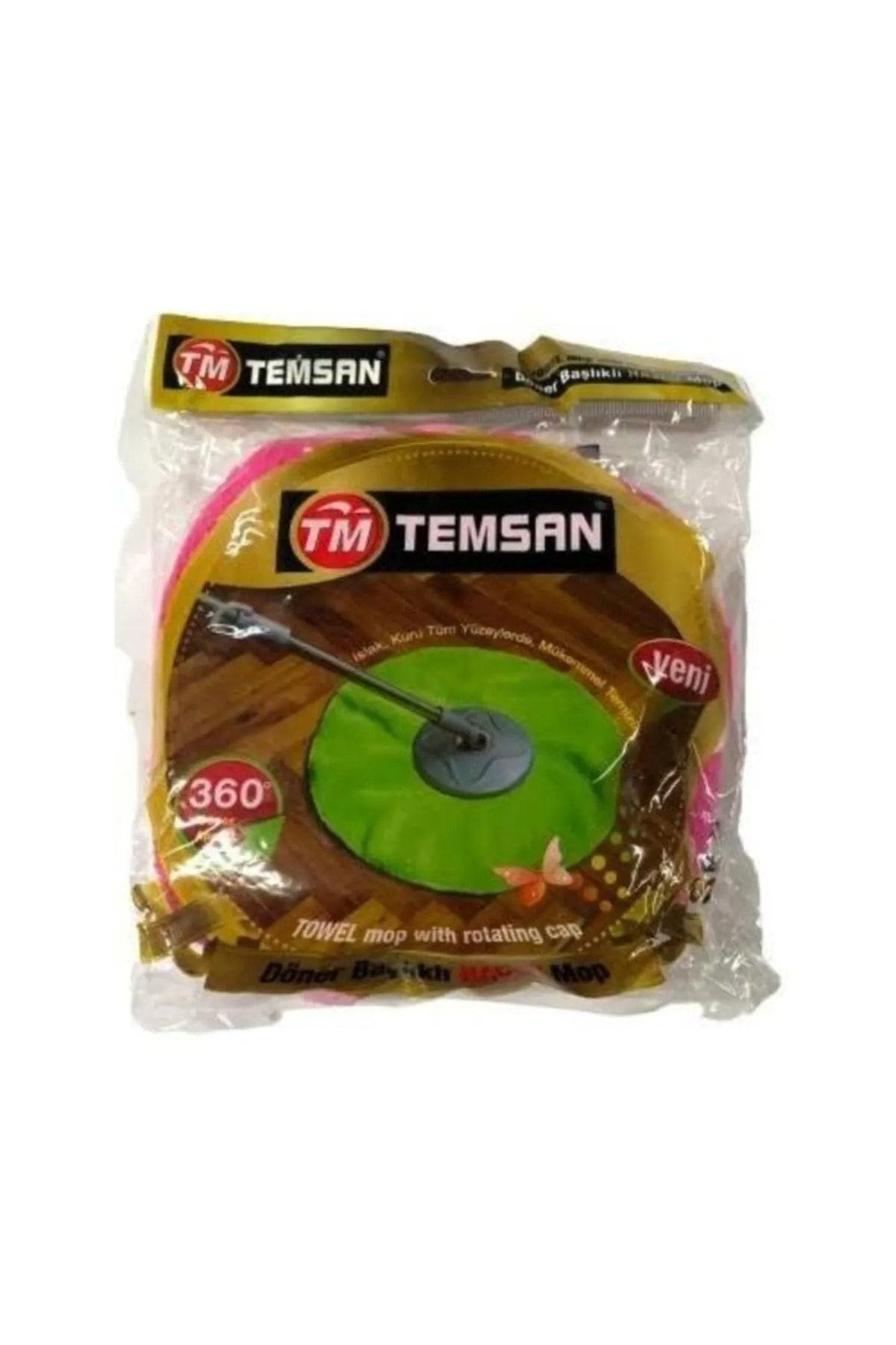 Döner Başlıklı Havlu Mop Yedek Balerina Temsan Tm078 (1 ADET)