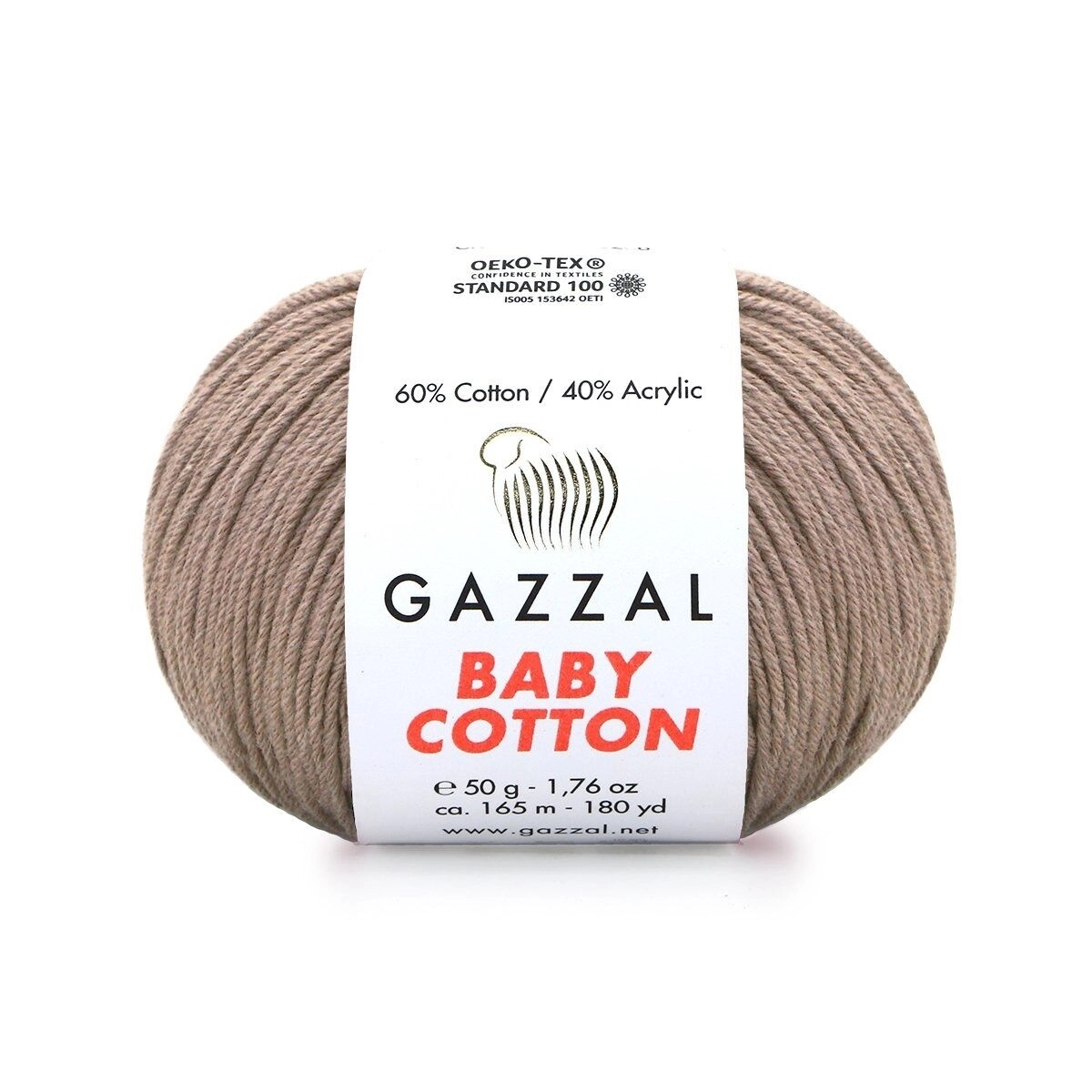 Renk Kodu-3434 Gazzal Baby Cotton Amigurumi Oyuncak Çanta Punch İpi İpligi 50 GR
