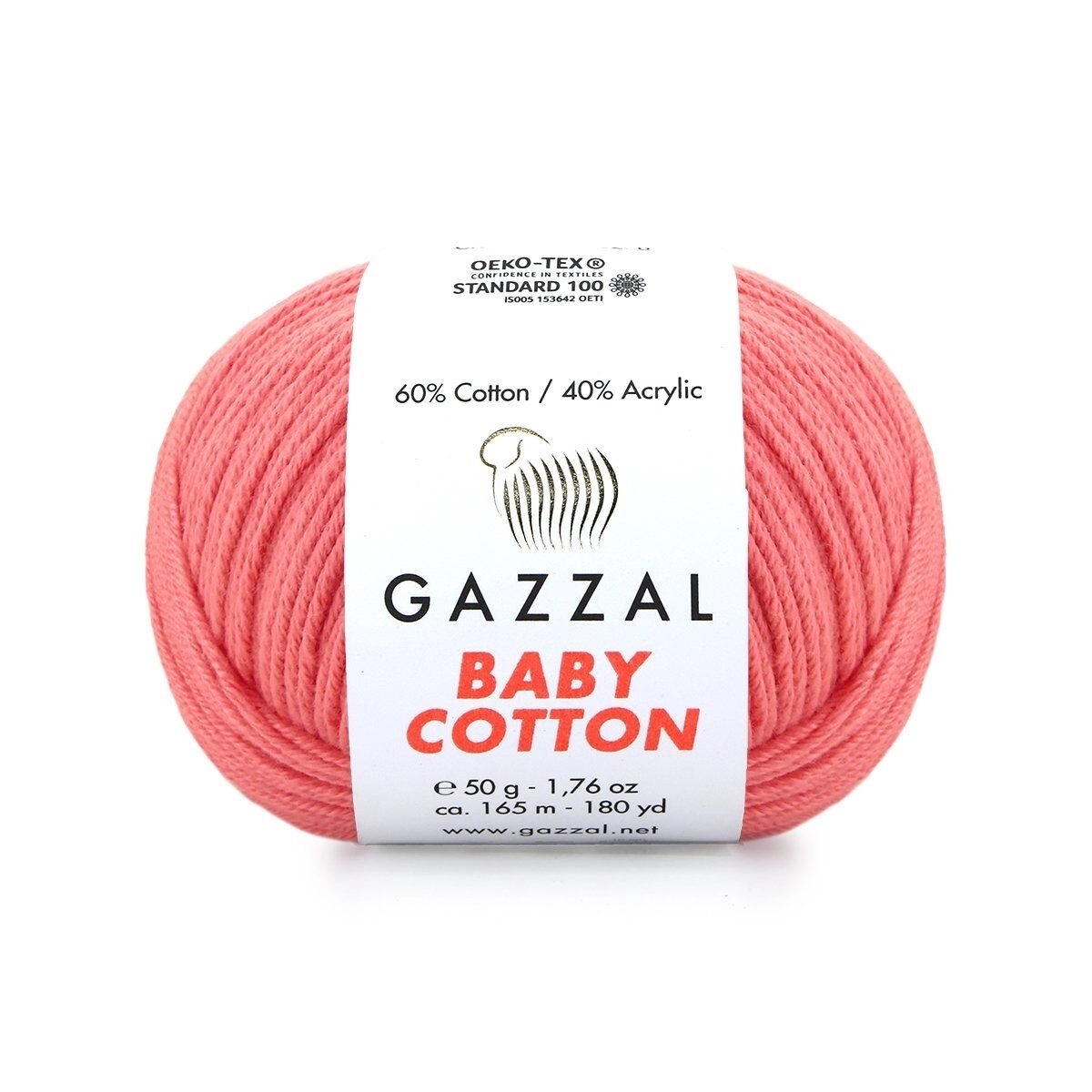 Renk Kodu-3435 Gazzal Baby Cotton Amigurumi Oyuncak Çanta Punch İpi İpligi 50 GR