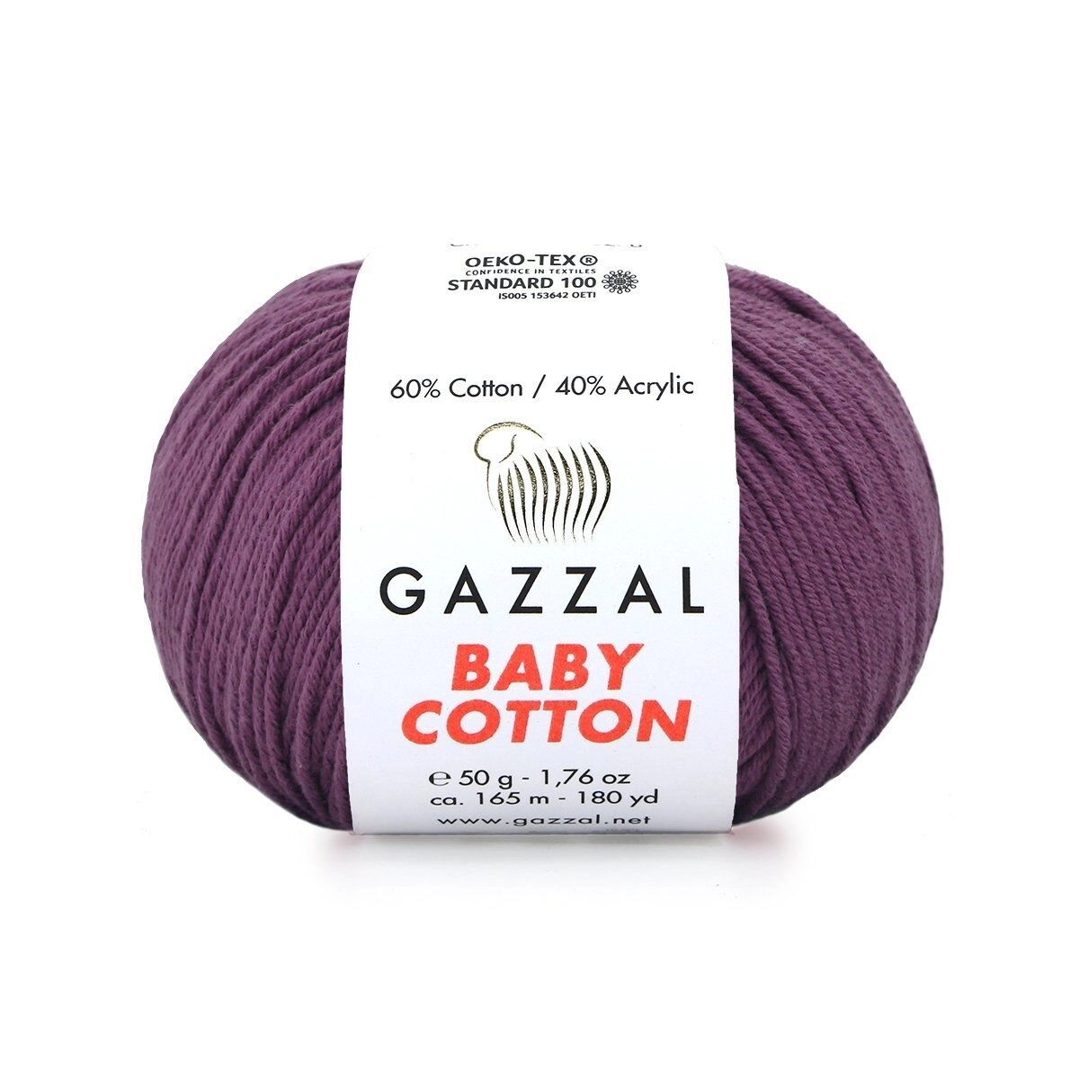 Renk Kodu-3441 Gazzal Baby Cotton Amigurumi Oyuncak Çanta Punch İpi İpligi 50 GR