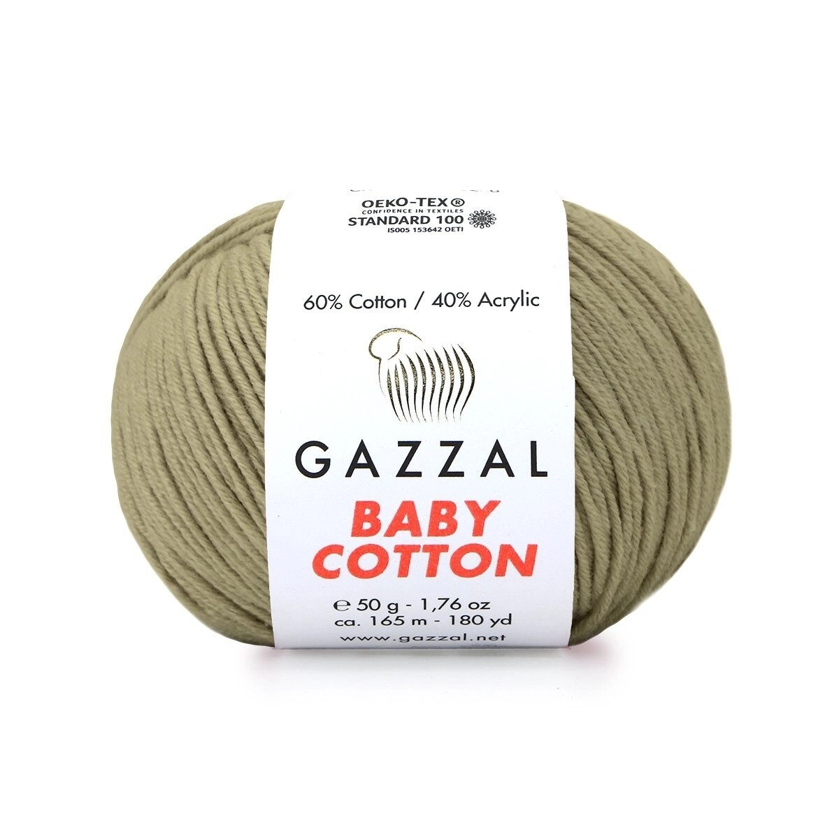 Renk Kodu-3464 Gazzal Baby Cotton Amigurumi Oyuncak Çanta Punch İpi İpligi 50 GR