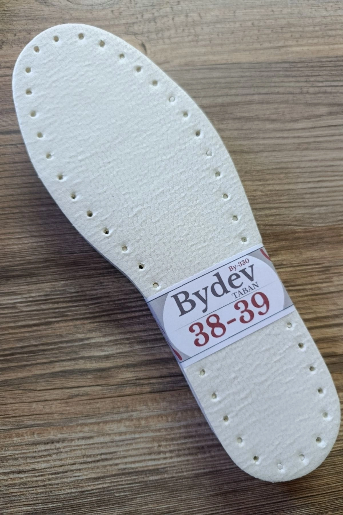 Beyaz Hobi Tabanı 12 mm Keçe EVA Kaymaz Patik Bot Pandif Terlik Tabanı