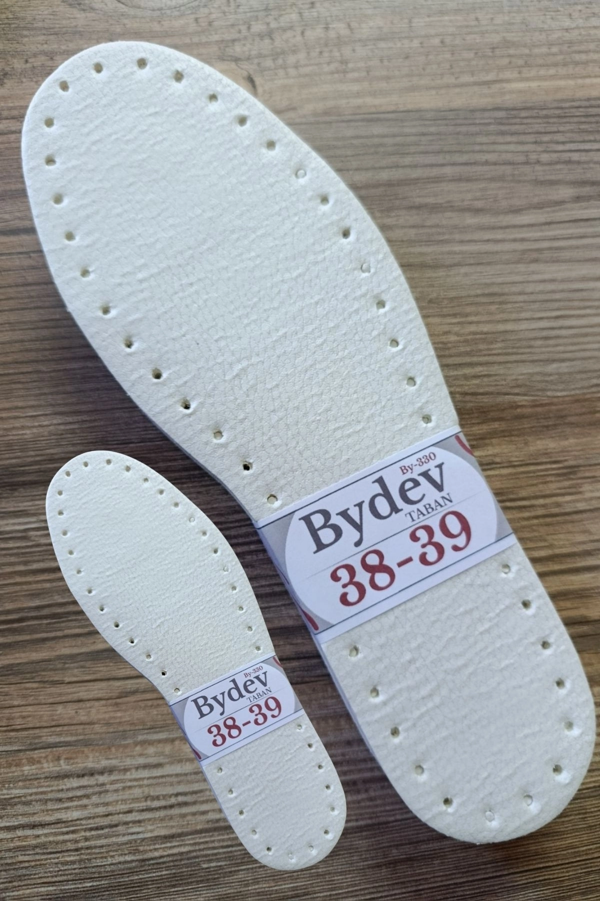 Beyaz Hobi Tabanı 12 mm Keçe EVA Kaymaz Patik Bot Pandif Terlik Tabanı