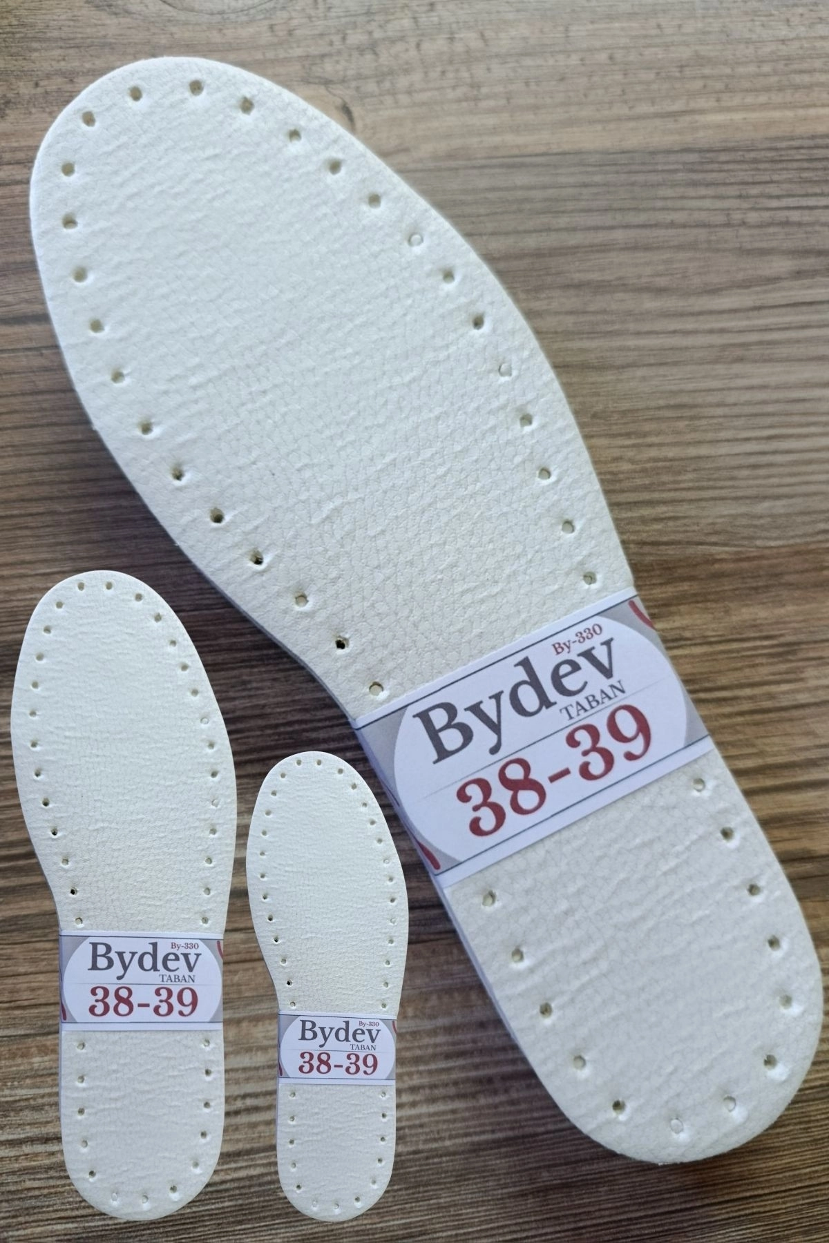 Beyaz Hobi Tabanı 12 mm Keçe EVA Kaymaz Patik Bot Pandif Terlik Tabanı