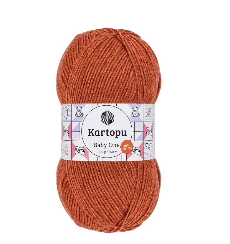 KARTOPU BABY ONE - K1210 KİREMİT