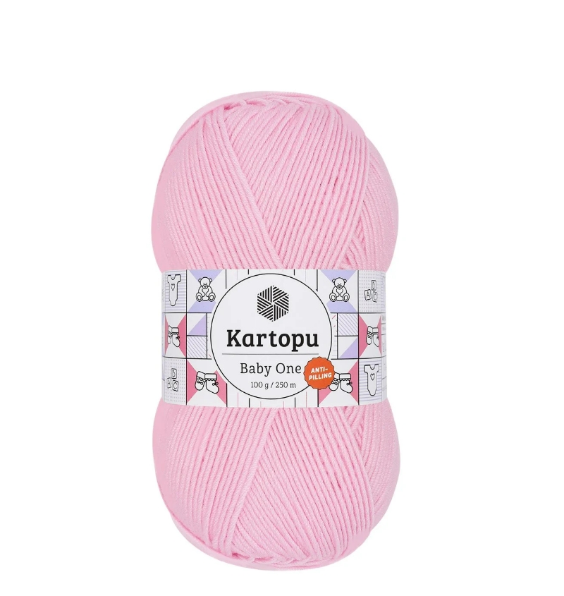 KARTOPU BABY ONE - K782 ACİK PEMBE