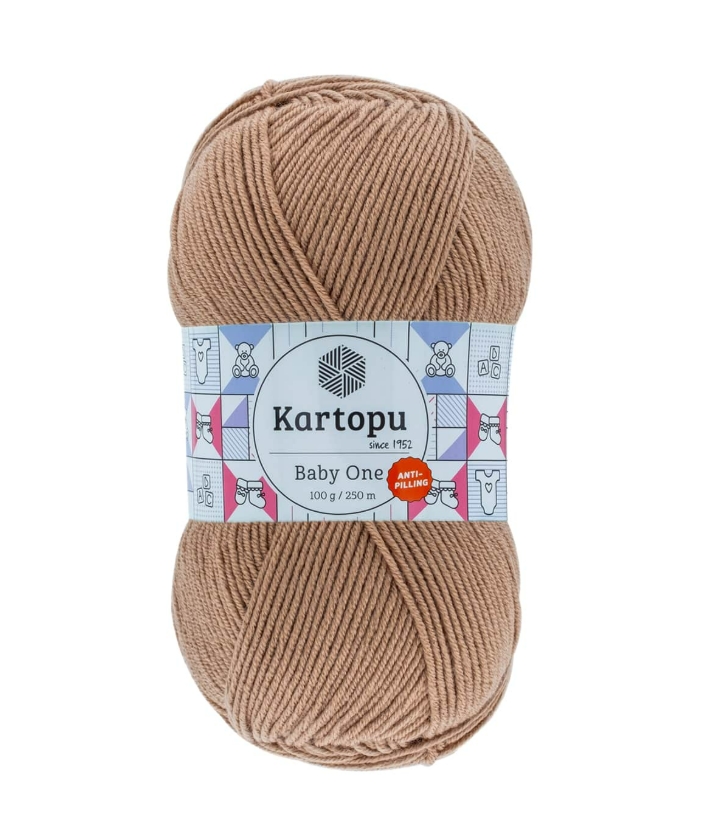 KARTOPU BABY ONE - K847 SUTLU KAHVE