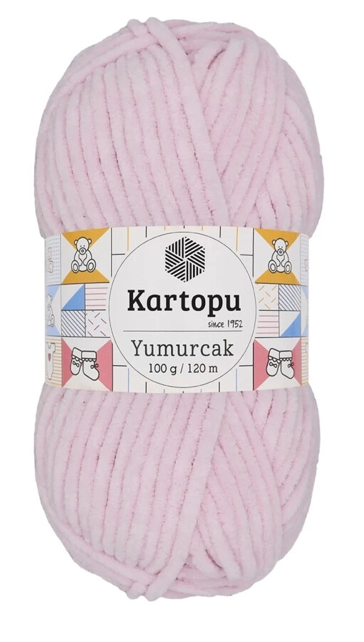 Kartopu Yumurcak Kadife Örgü İpi K1562