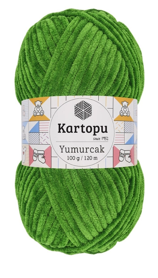Kartopu Yumurcak Kadife Örgü İpi K469