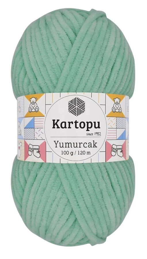 Kartopu Yumurcak Kadife Örgü İpi K507