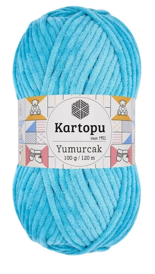 Kartopu Yumurcak Kadife Örgü İpi K515