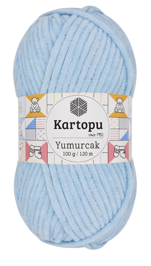 Kartopu Yumurcak Kadife Örgü İpi K523