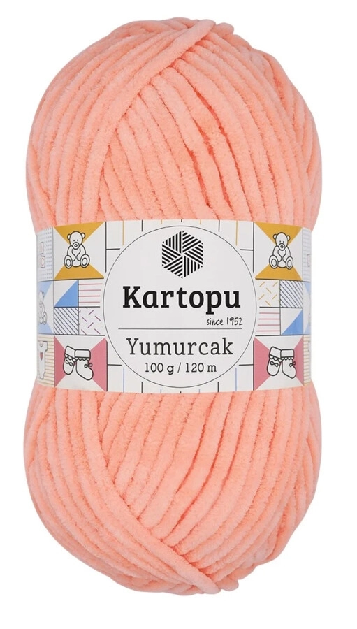 Kartopu Yumurcak Kadife Örgü İpi K765