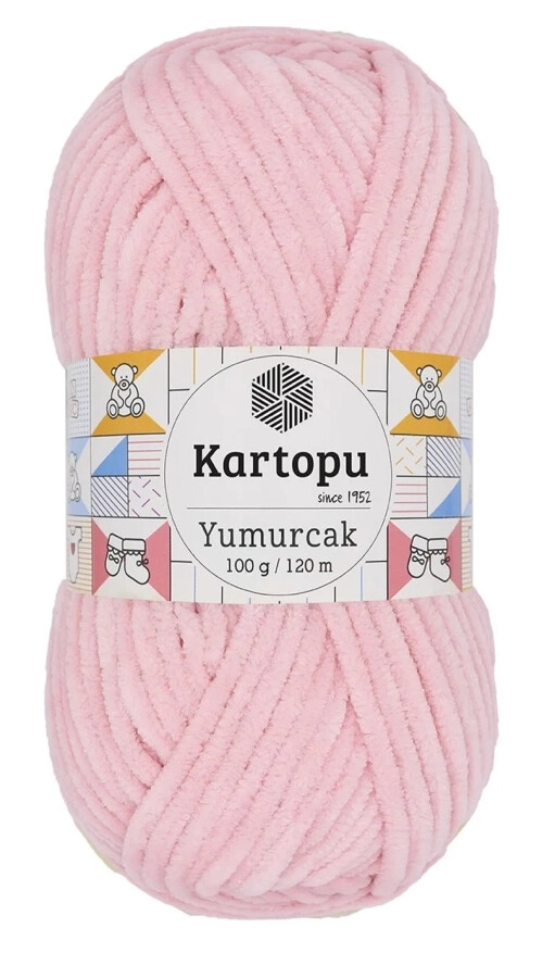 Kartopu Yumurcak Kadife Örgü İpi K768