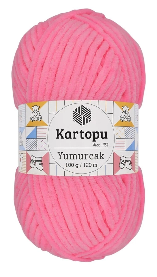 Kartopu Yumurcak Kadife Örgü İpi K773