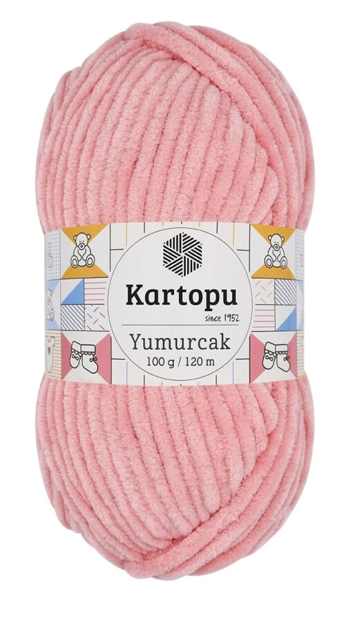 Kartopu Yumurcak Kadife Örgü İpi K777