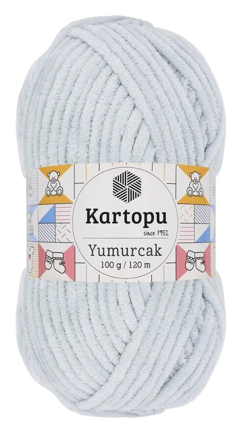 Kartopu Yumurcak Kadife Örgü İpi K919