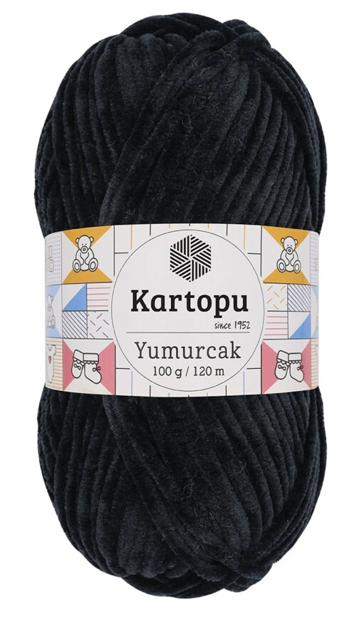 Kartopu Yumurcak Kadife Örgü İpi K940