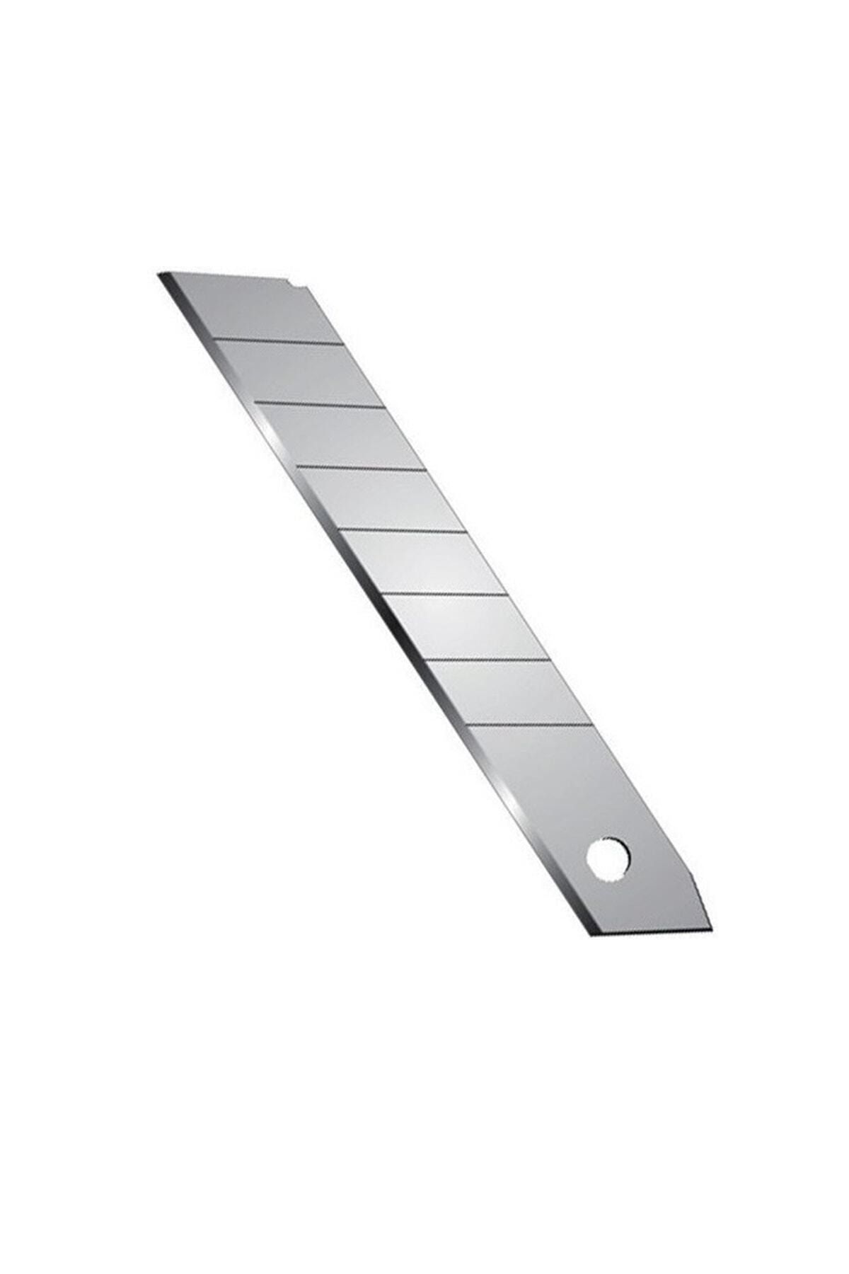 10 Adet Maket Bıçağı Yedek Ucu 100x18mm -0,50 mm