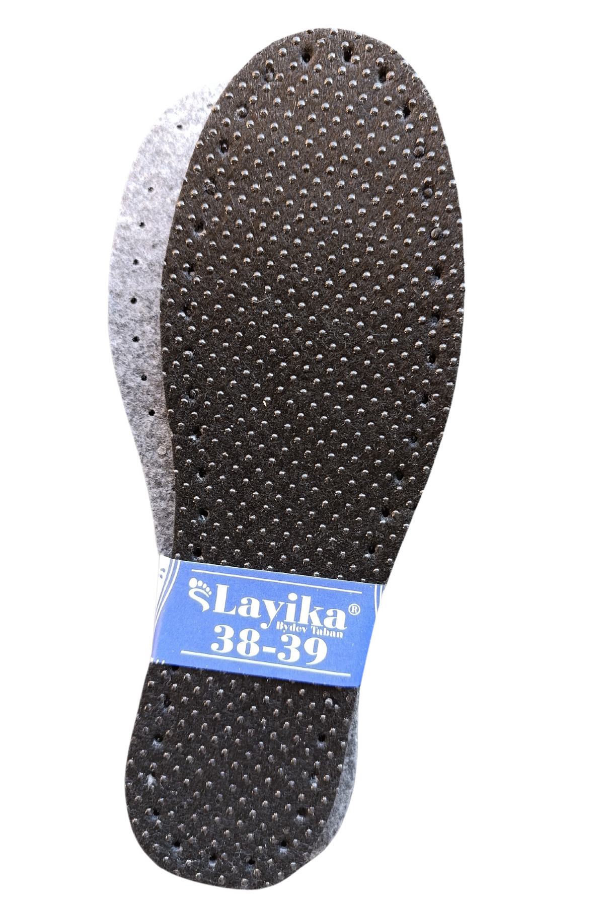 Kaymaz Patik Taban Siyah (120 ÇİFT) 10 Düzine Nokta Model