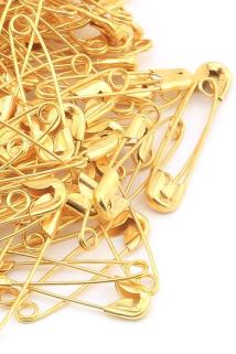 Çatal İğne Sarı Renkli 500 Adet 2 Cm Çengelli Sarı İğne