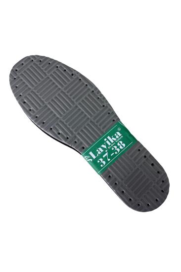 Gri Kalın Terlik Bot Panduf Patik Puf Taban