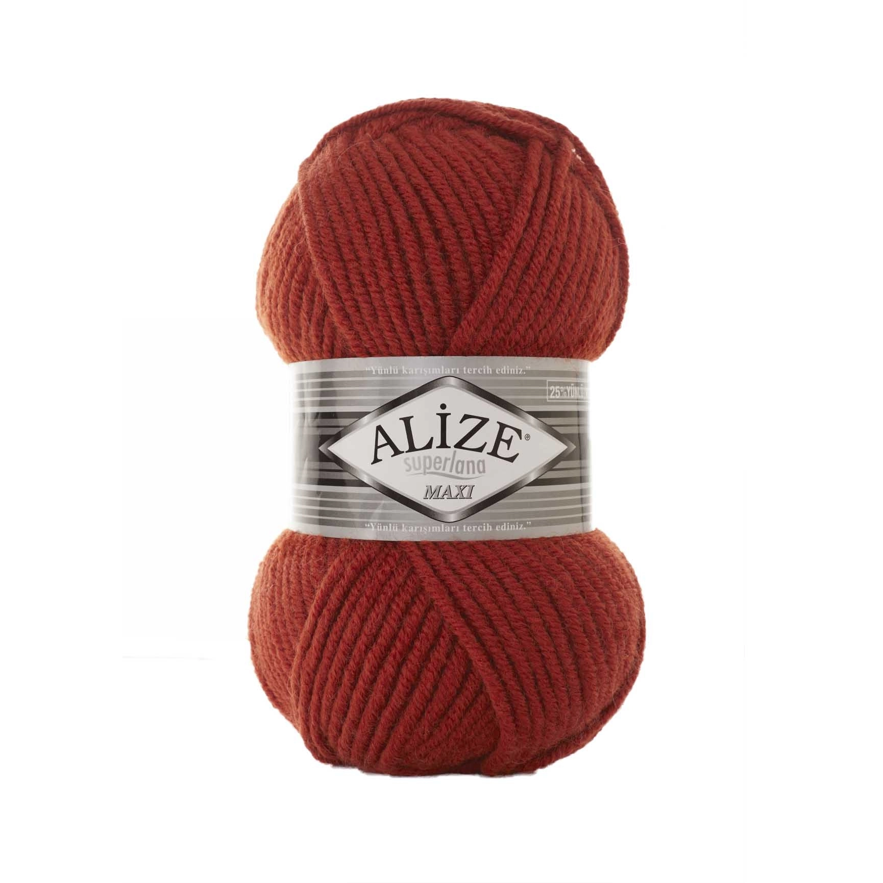 Renk No - 36 Alize Superlana Maxi El Örgü İpi